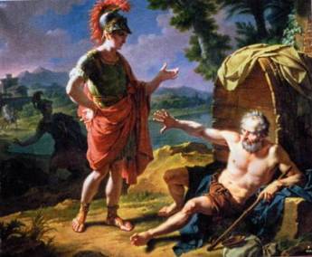 Diogène et Alexandre